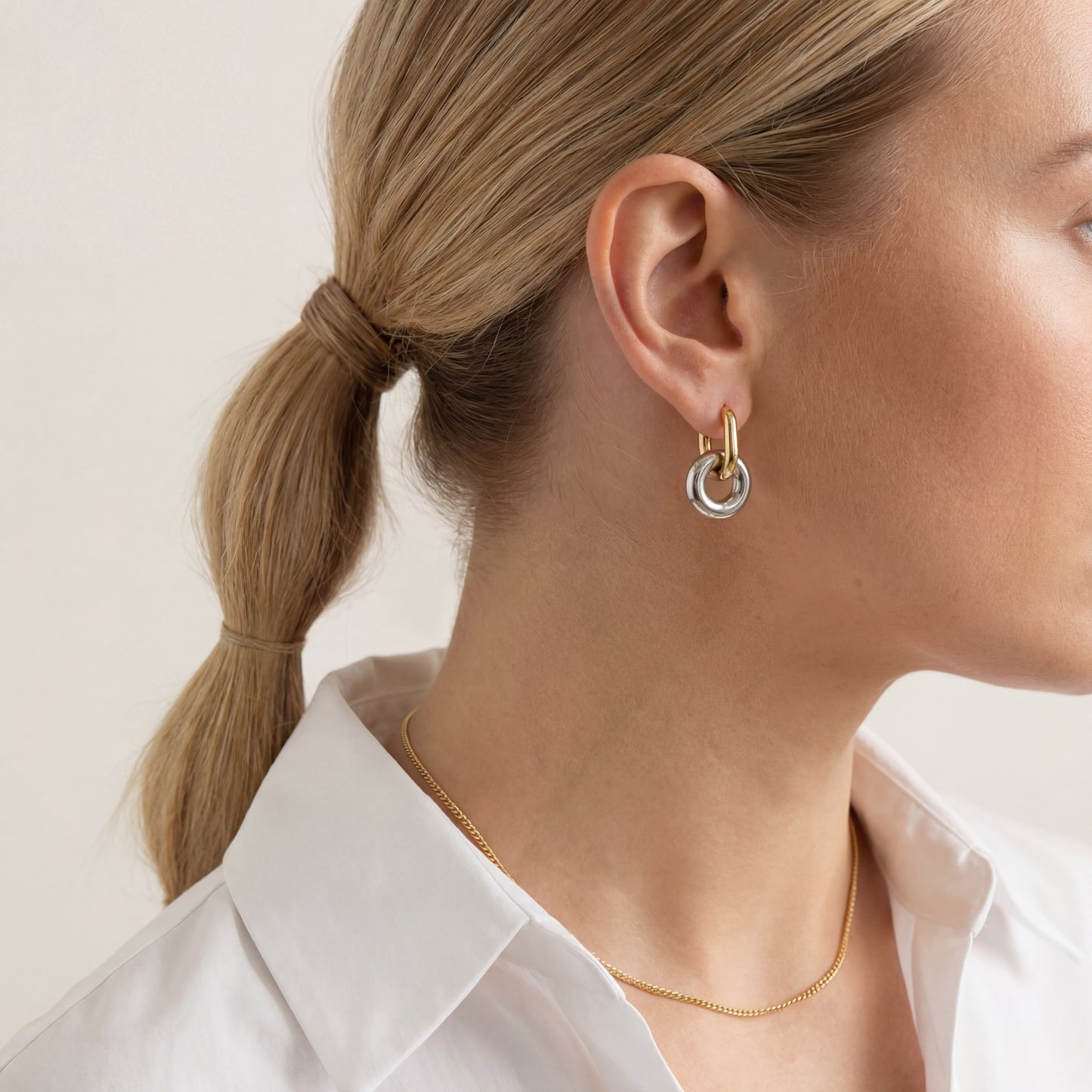 Lucent Hoop Earrings