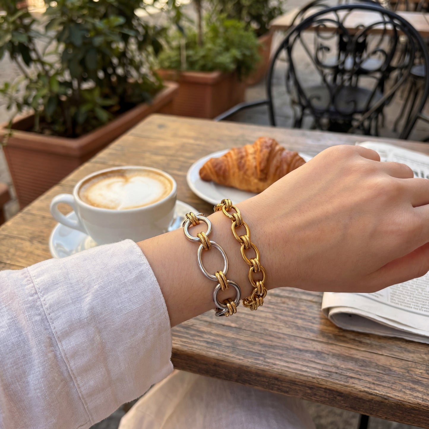Dominique Chain Bracelet