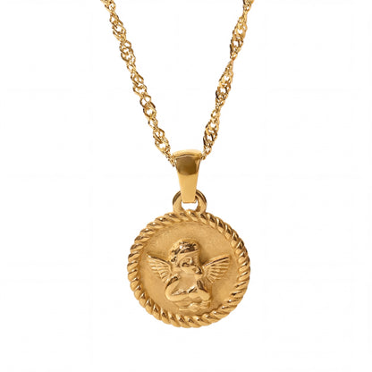 Guardian Angel Pendant Necklace
