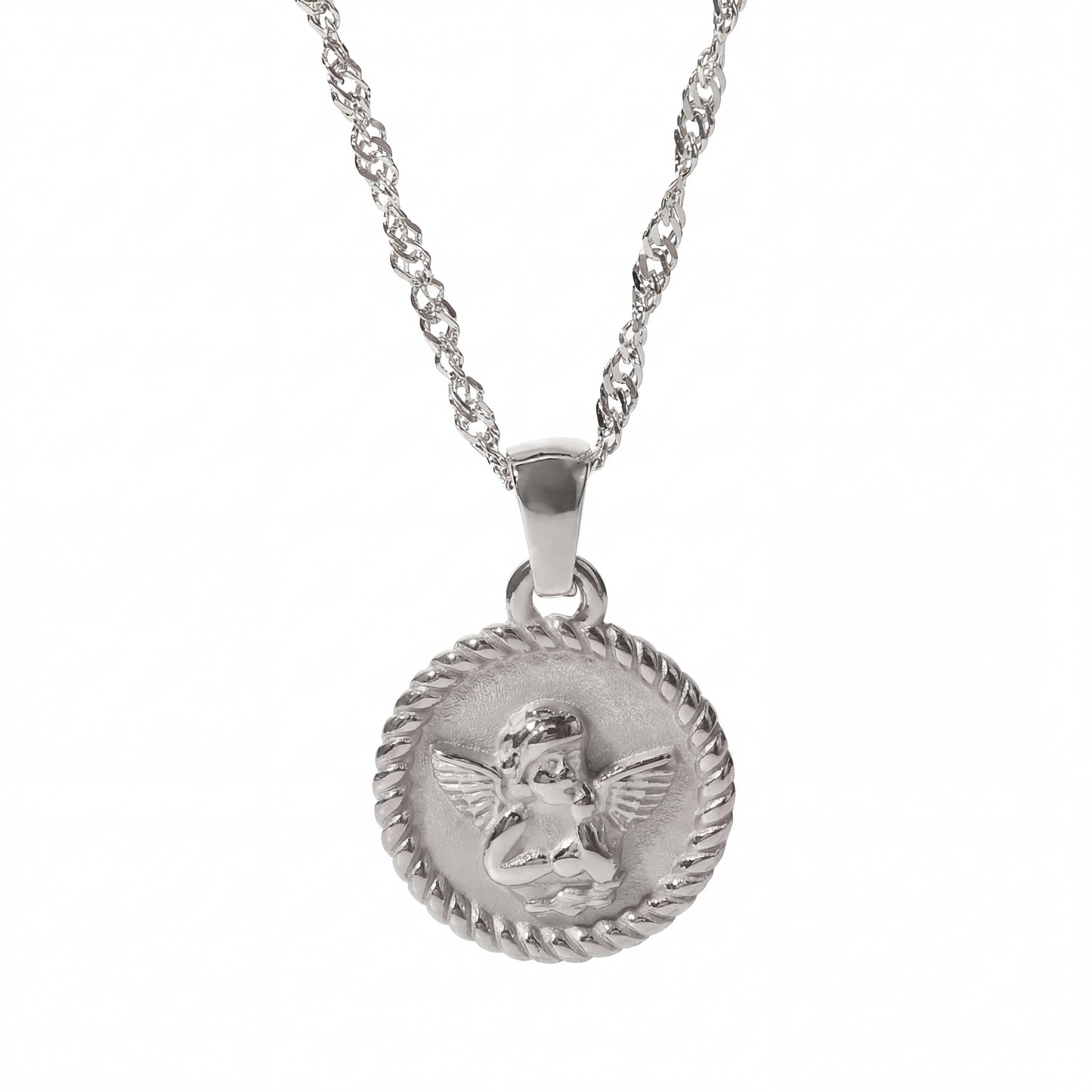 Guardian Angel Pendant Necklace