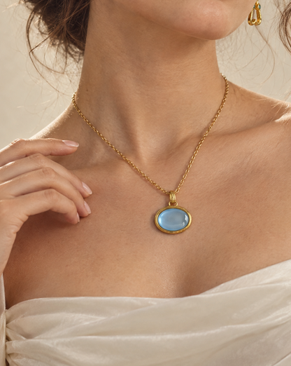 @Celeste Set (Earrings + Necklace)